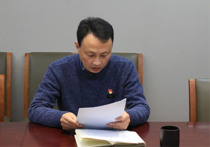 香山古建黨支部組織生活會